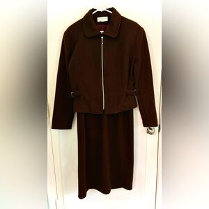 Casual Corner Wool Skirt & Jacket